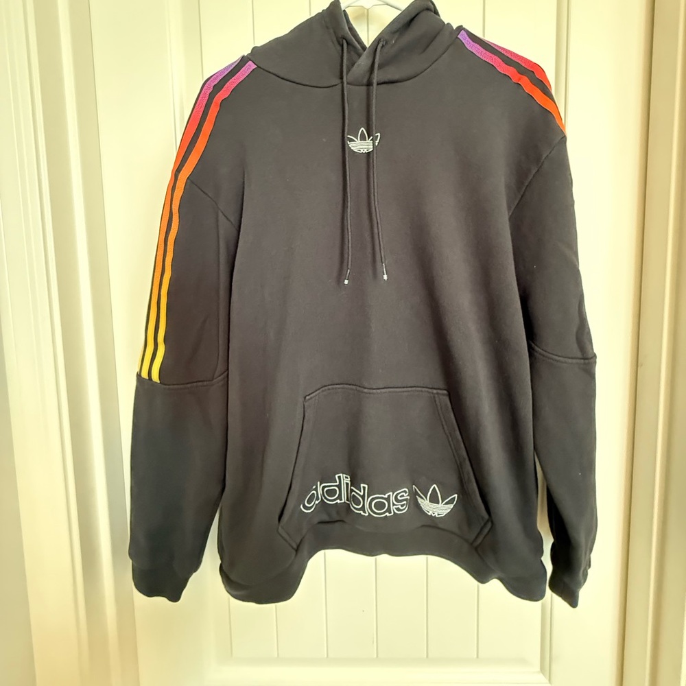 Adidas unisex hoodie, size small